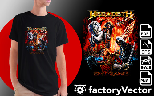 Factory Vector - megadeth 2