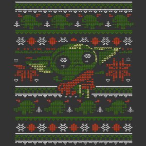Baby Yoda icons Christmas Ugly