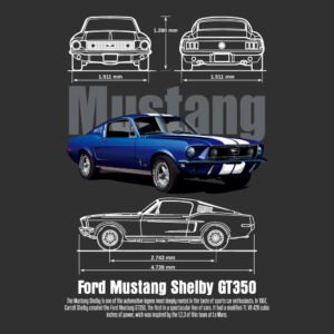FORD MUSTANG DISEÑO PLANOS