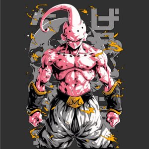 Majin Buu SUPER PODER FAN ART