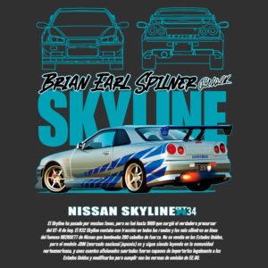 Nissan skyline GTR34 Bryan car