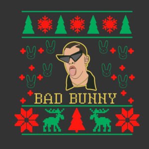 bad bunny ugly christmas sweater