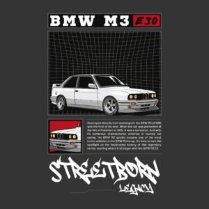diseños autos mbw m3 e30 streetborn
