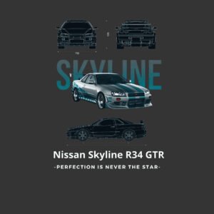 diseños autos nissan skyline r34 2
