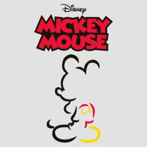disney mickey mouse silueta sombras