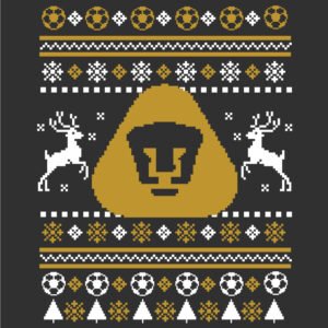 Club Pumas Futbol Ugly Christmas Sweater