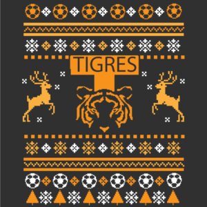 Club Tigres Futbol Ugly Christmas Sweater