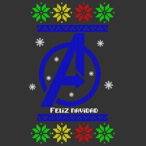 Los Vengadores Navidad bordado 2