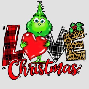 baby grinch i love christmas