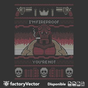 hellboy i am fire proof