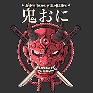 JAPANESE FOLKLORE oni MASK