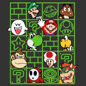 LABERINTO mario bros personajes