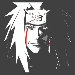 Naruto Jiraiya Sombreado