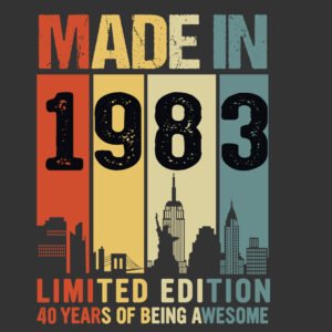 New York  Limited Edition Editable 40 YEARS