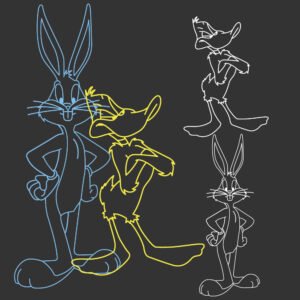 bugs bunny y el pato lucas