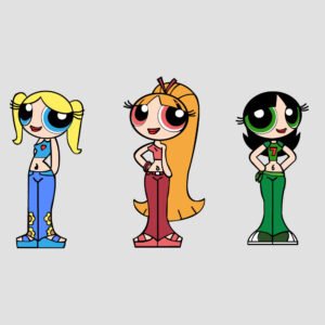 chicas poderosas retro