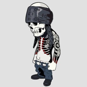 dia de los muertos cholo