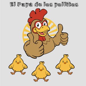 el papá de los pollitos