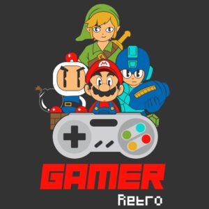 gamer retro nintendo