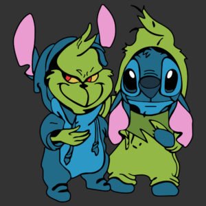 grinch and stitch