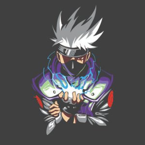 kakashi con el chidori