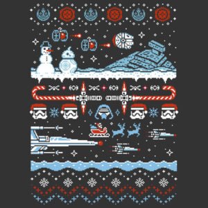 kylo rem star wars ugly sweater