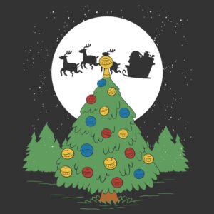 santa et diseño silueta sombra