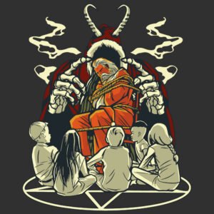 santa satán sacrificio satánico