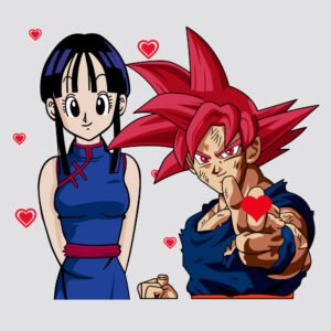 Dragon Ball Gokú y Milk love