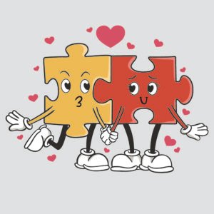 Enamorados Rompecabezas