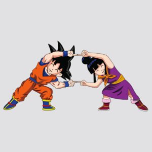 GOKU y Milk Fusión de amor
