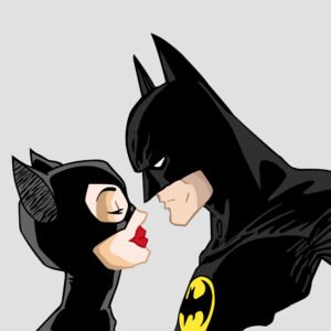 Gatubela y Batman Love
