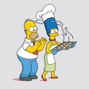 Homero and Marge Enamorados