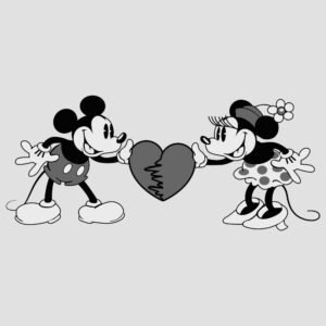 Mickey and Minnie Vintage Lovers