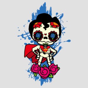 Superman Dia de muertos