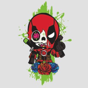 deadpool dia de muertos