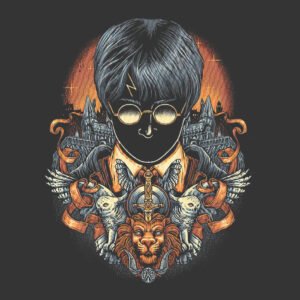 harry potter art tattoo desing