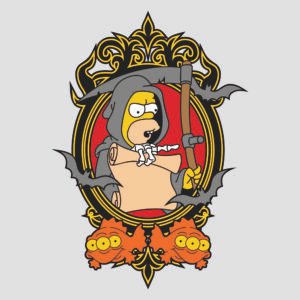 homero La parca halloween