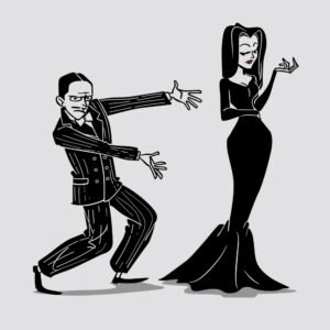 los locos addams cartoon