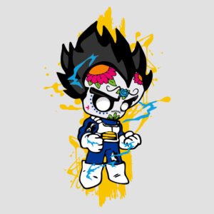 vegeta Dia de muertos