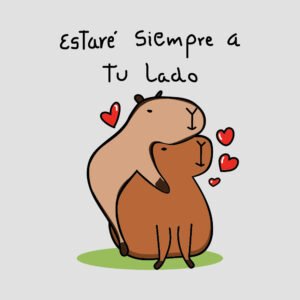 Capibara dia de los enamorados