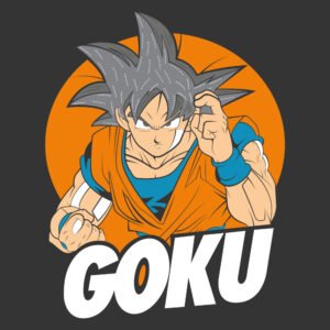 Gokú posición de ataque