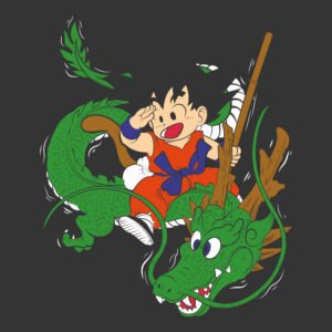 Gokú y Shenlong bebé