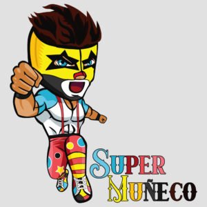 Luchadores Leyenda de México SUPER MUÑECO