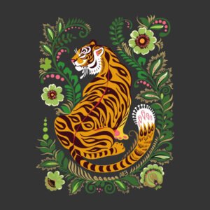 Tigre con Florituras