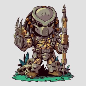 depredador little illustration