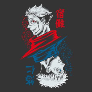 jujutsu kaisen itadori yuji y ryomen sukuna