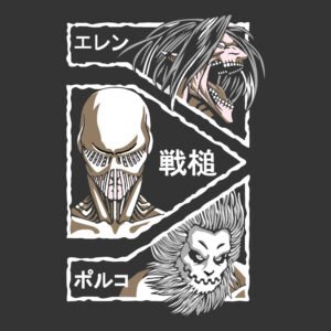 shingeki no kyojin - Tres Titanes