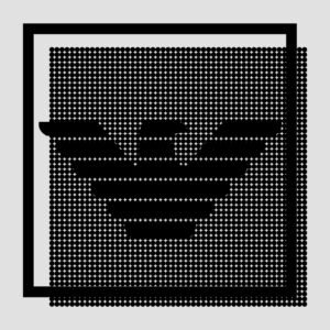 Giorgio Armani Logo diseño puntos