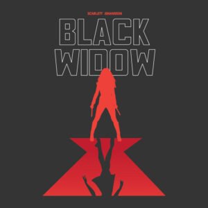 black widow reflejo